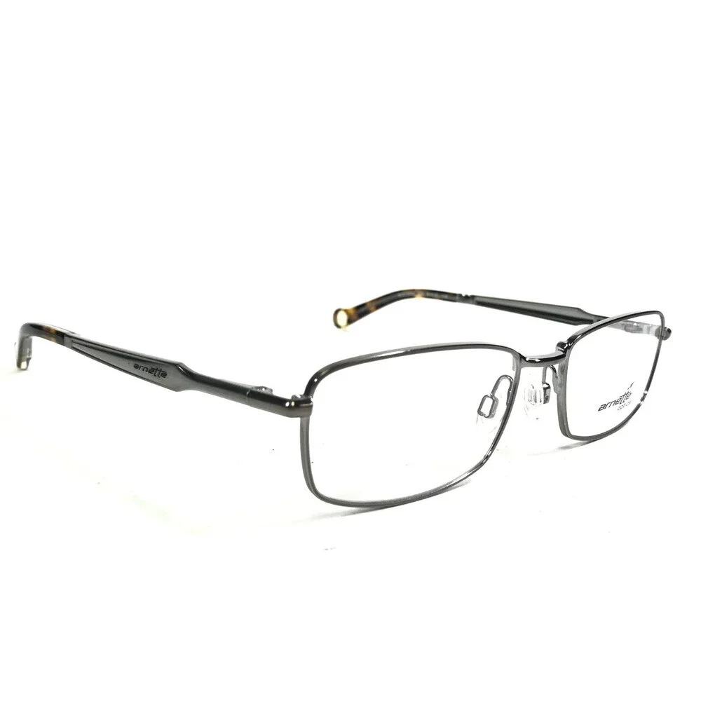 Arnette Eyeglasses Frames MOD.6083 605 Silver Gunmetal Rectangular 51-17-135